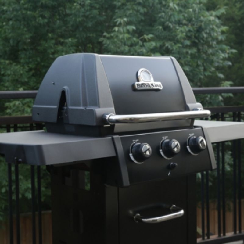 Barbecue a gas Broil King Royal 320 Shadow 3 bruciatori chiuso