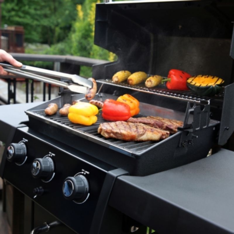 Barbecue a gas Broil King Royal 320 Shadow 3 bruciatori cucina