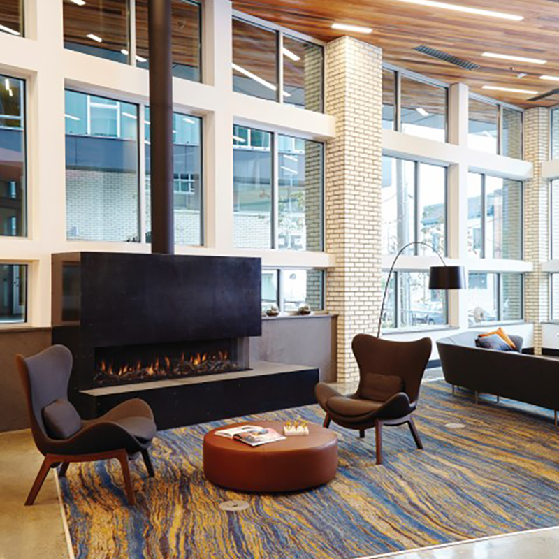 Camino a flusso bilanciato Vista200 DX British Fires