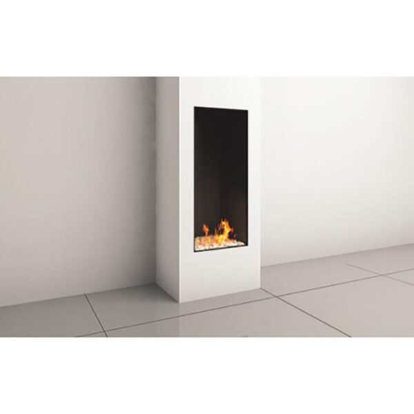 Camino a gas a flusso bilanciato Linea 40×90 British Fires CENTRO CAMINI