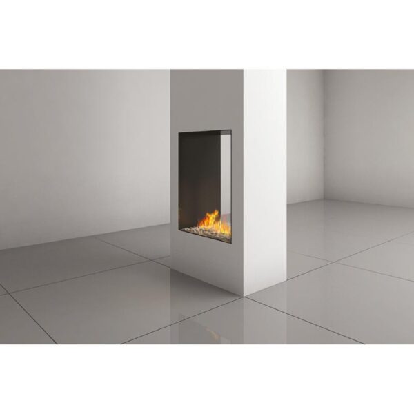 Camino a gas a flusso bilanciato Linea Tunnel 60X80 British Fires
