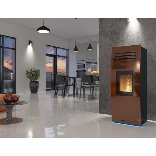 Stufa relax ventilata canalizzata Dream 11 Moretti - immagine 2