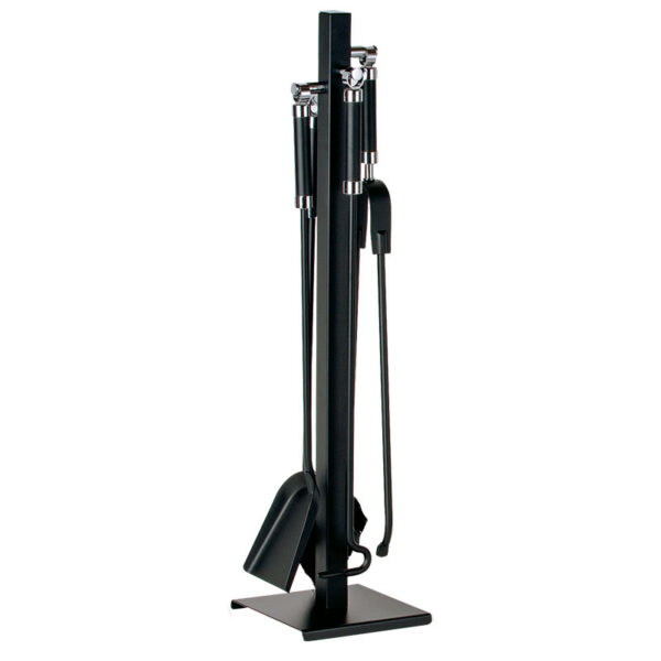Porta-attrezzi con 4 accessori Serie Nero Comex Production
