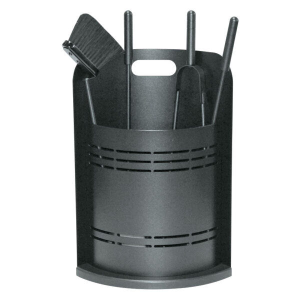 Porta-attrezzi con 4 accessori Serie Nero Comex Production