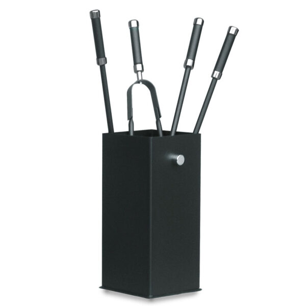 Porta-attrezzi con 4 accessori Serie Nero Comex Production