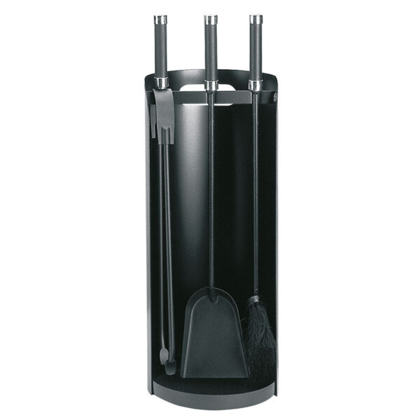 porta-attrezzi con 3 accessori Serie Nero Comex Production