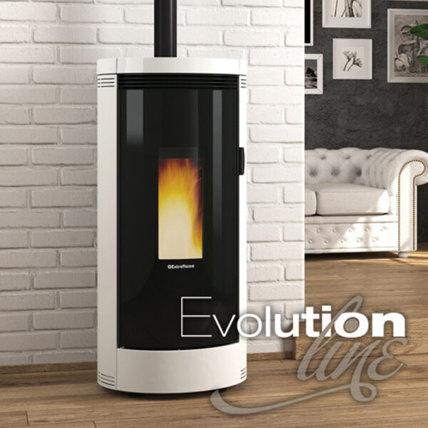 Stufa a pellet ermetica ventilata Debby La Nordica
