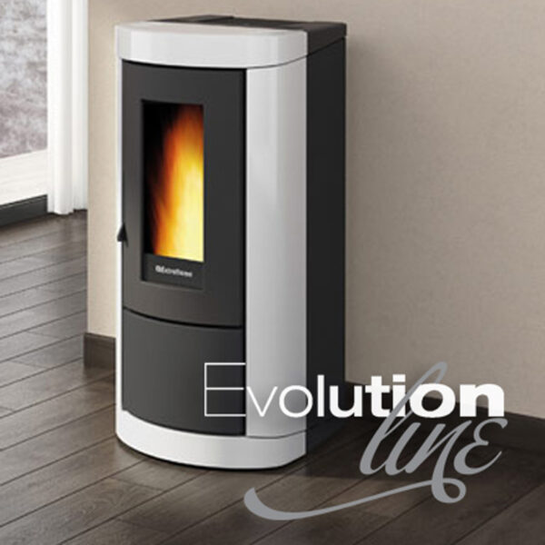 Stufa a pellet ermetica ventilata Mietta La Nordica