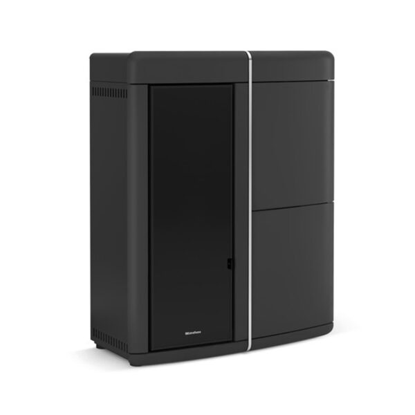 Termosfufa a pellet ermetica ventilata slim Evelyne Idro 2.0 La Nordica
