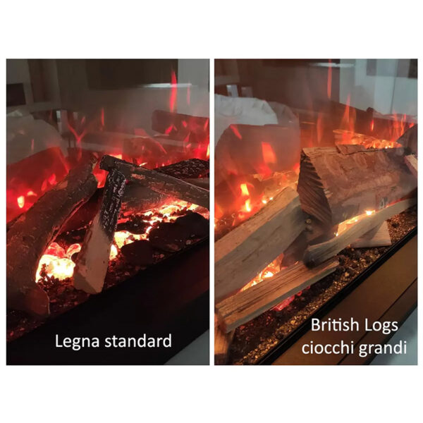 Camino elettrico Electra1250 British Fires - immagine 2
