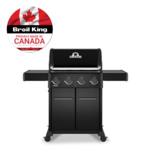 Broil King Crown 420 Shadow Barbecue a Gas 4 Fuochi Nero