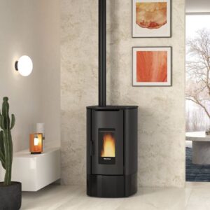 Stufa a Pellet Ermetica Ventilata Angy Top La Nordica