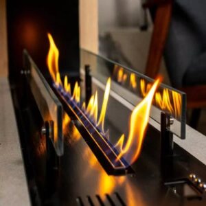 BRUCIATORE XFLAME 100 British Fires