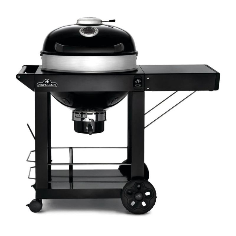 Barbecue a carbone Pro22K-Cart Napoleon chiuso