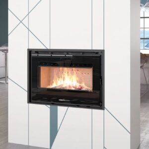 Inserto a legna Slot Wood Flat 49 Moretti