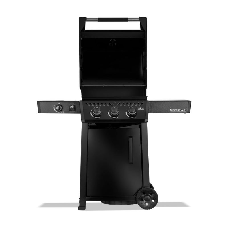 Barbecue a gas Napoleon Freestyle F365DSBPK aperto