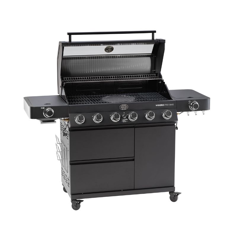 Barbecue a Gas Rösle Videro Pro G6-S Vario+ aperto