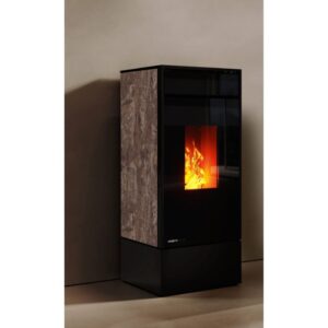 Stufa a pellet Kubic Moretti Design