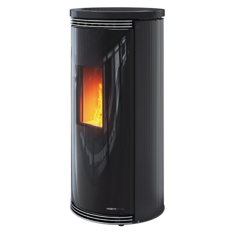Stufa a pellet Plissè Moretti Design