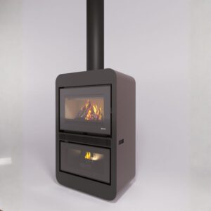 Stufa bicombustibile Combo Air Caldo Ungaro