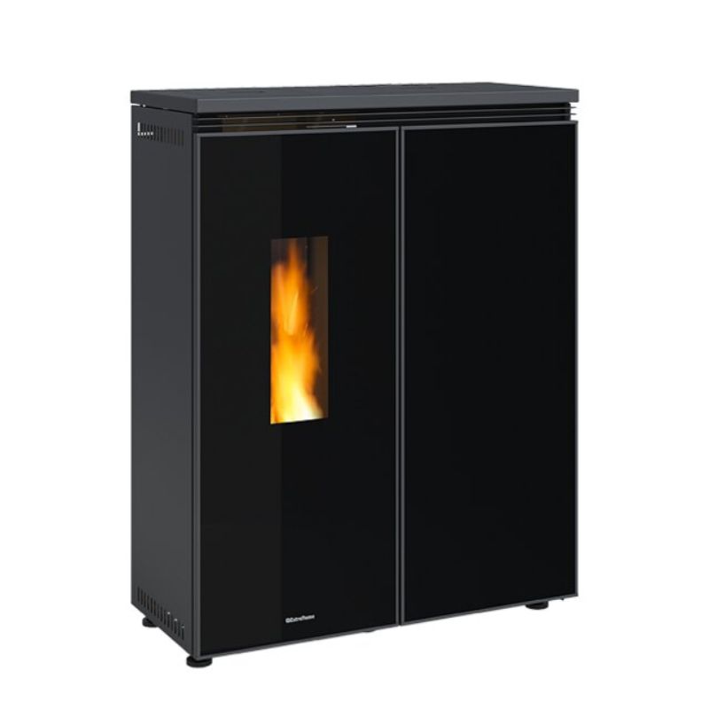Termostufa a pellet FLORIANA IDRO CRYSTAL